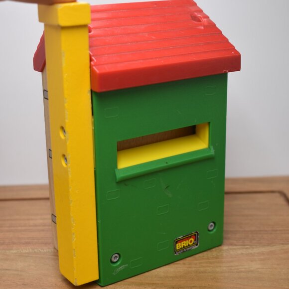 Brio PUSH & LOAD TOWER #33324 Wooden Train Railway 1998 VGUC - Picture 11 of 13